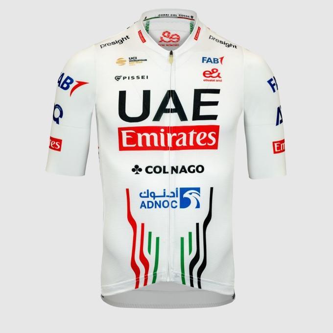 UAE TEAM EMIRATES 2024 SHORT SLEEVE JERSEY sepeda pria