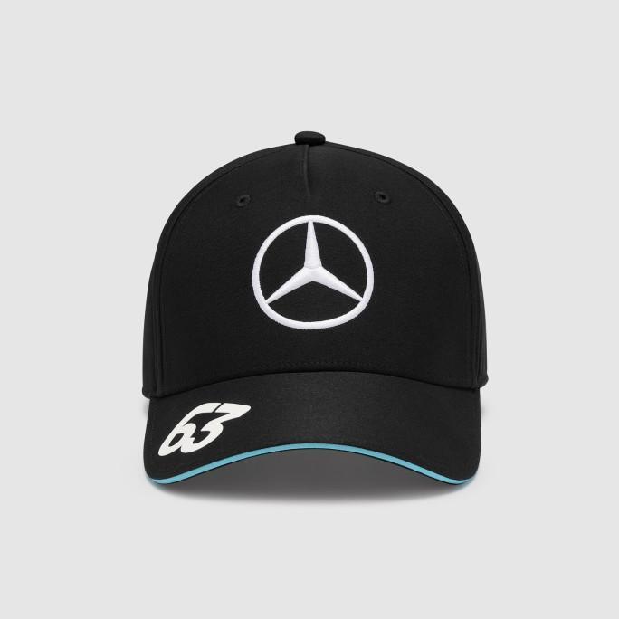 Mercedes-AMG F1 2024 Kids George Russell Driver Cap. Topi Anak Unisex