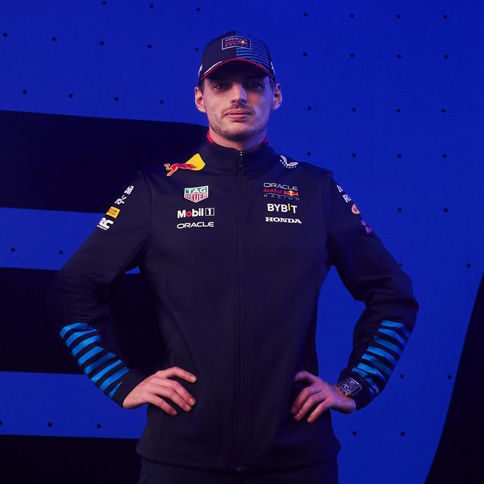 Red Bull Racing F1 2024 Unisex Softshell Jacket. Jaket Pria Wanita