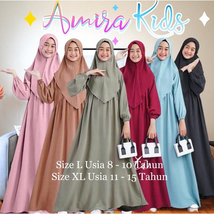 Baju Anak Tanggung Remaja Terbagus 2024 Baju Lebaran 2024 Baju Kids Syar'I Anak Tanggung Remaja Amir