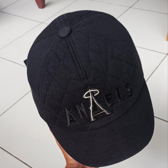 topi mlb angeles visor pendek