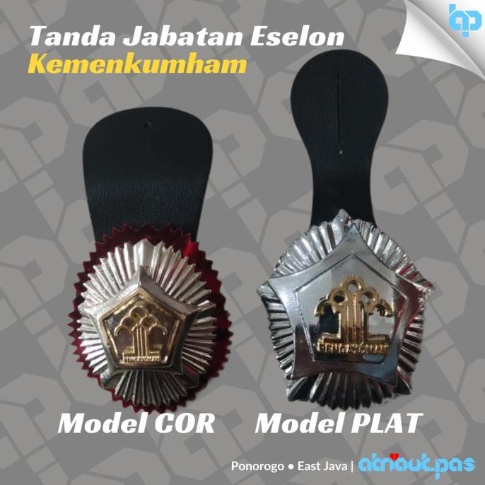 Dijual Murah Tanda Jabatan Eselon Kemenkumham Pdh Pdu Terlaris