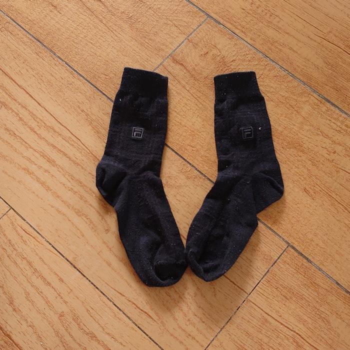 Kaos Kaki Sock Brand Thrift Second Wear Outdoor Original Sports By Fila Long