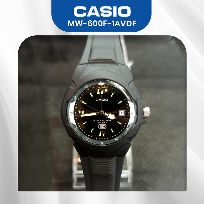 Jam Tangan Casio General MW-600F-1AVDF/MW 600F 1AVDF/MW 600F