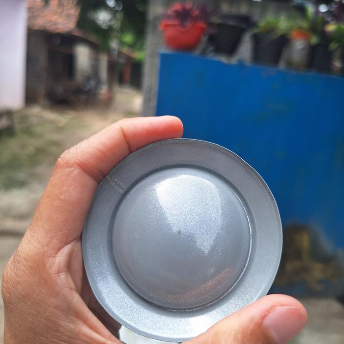 Cat Powder Coating Silver Metalic 1kg