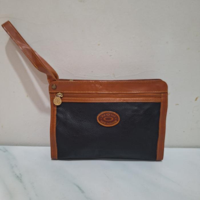 Tas Preloved Clutch Kulit no brand