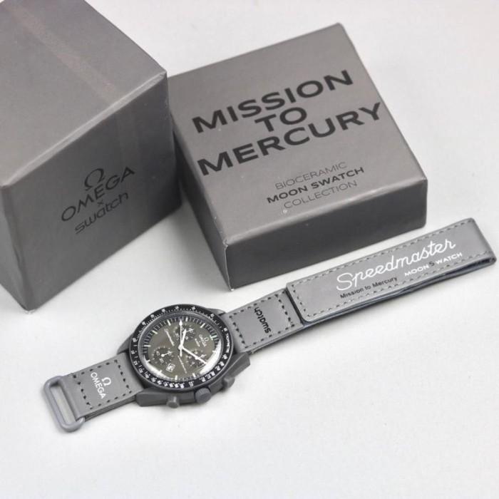 Jam Tangan analog pria OMG X SWATCH chrono variasi