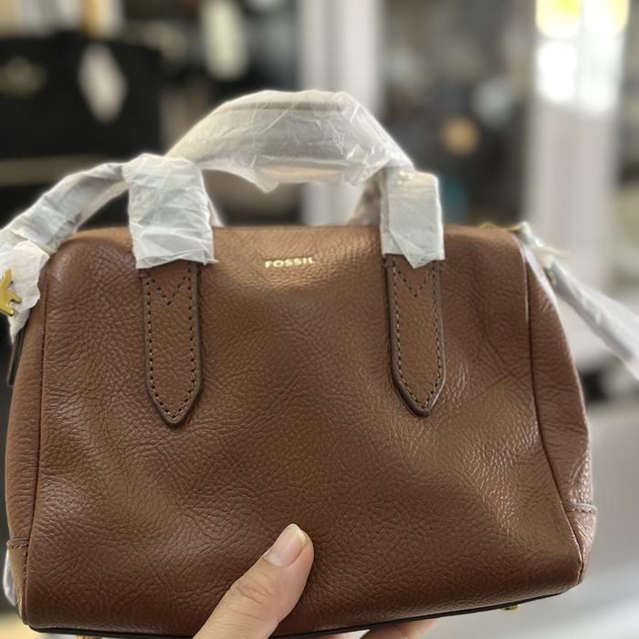 fossil mini sidney satchel