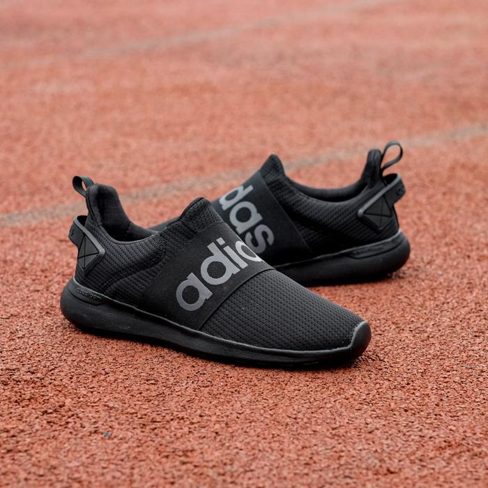SEPATU ADIDAS LITE RACER ADAPT SLIP ON FULL BLACK