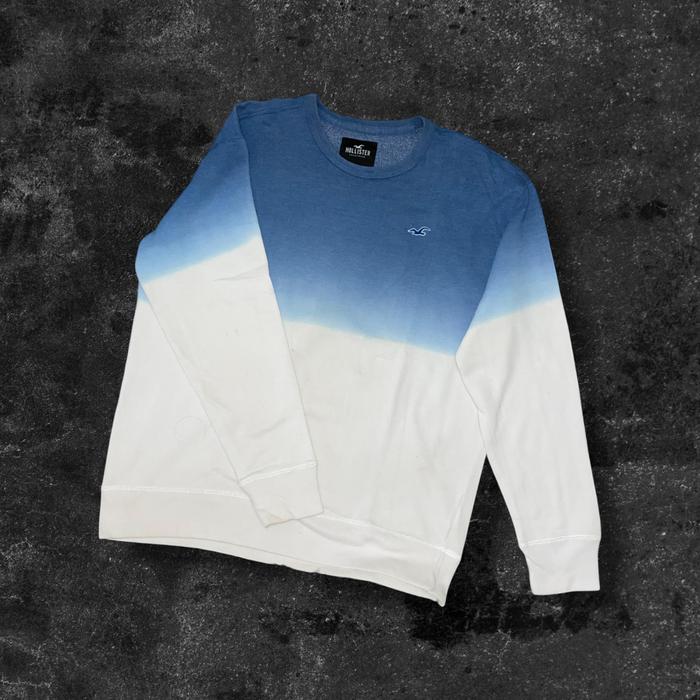 Hollister Gradient Crewneck | Crewneck Gradasi Hollister