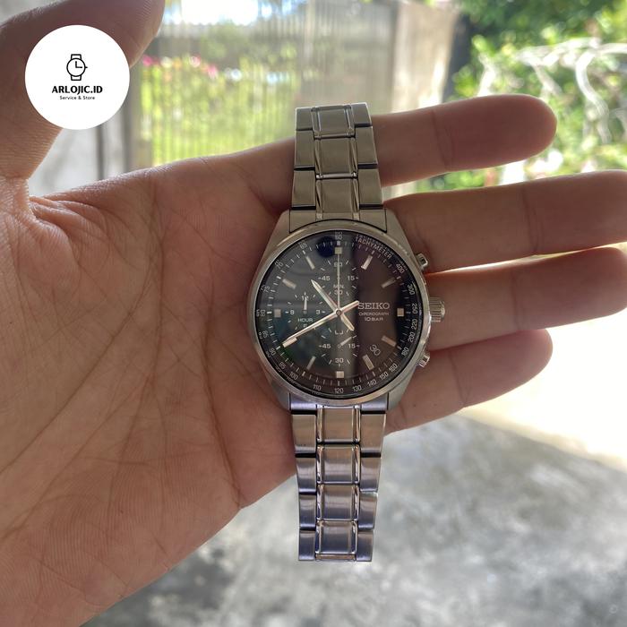 Jam Tangan Seiko "TachyMeter Chronograph 10 Bar"
