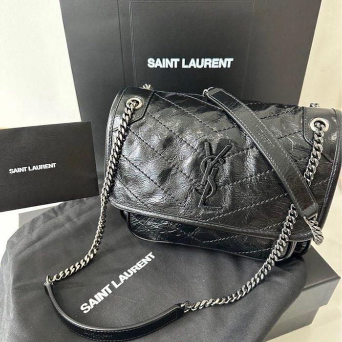 Authentic YSL Niki Baby Black Preloved