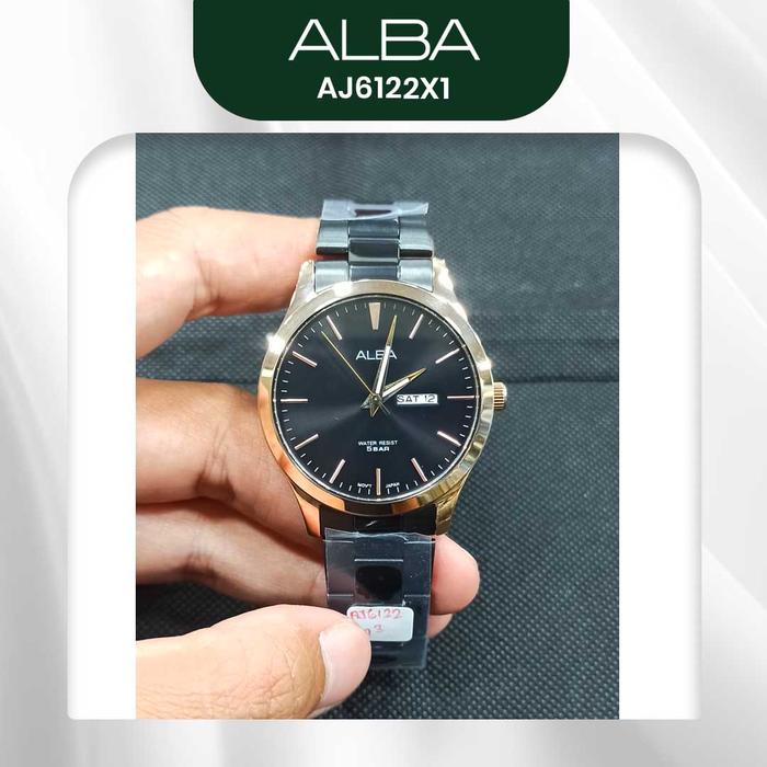 Jam Tangan Pria AJ6122X1 ALBA AJ6122 Original