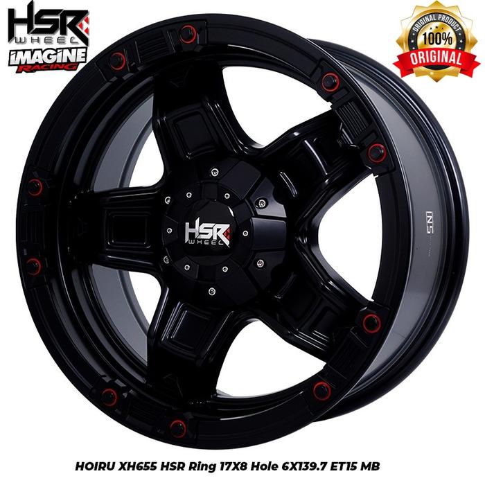 VELG MOBIL SEMI OFFROAD HSR HOIRU R17 6X139,7 HARDTOP RANGER HILUX TRITON PAJERO FORTUNER PANTHER