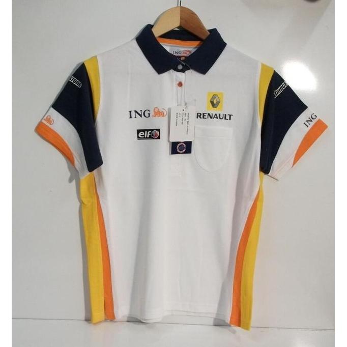 Renault F1 2008/09 Womens Team Polo. Kaos Polo Wanita