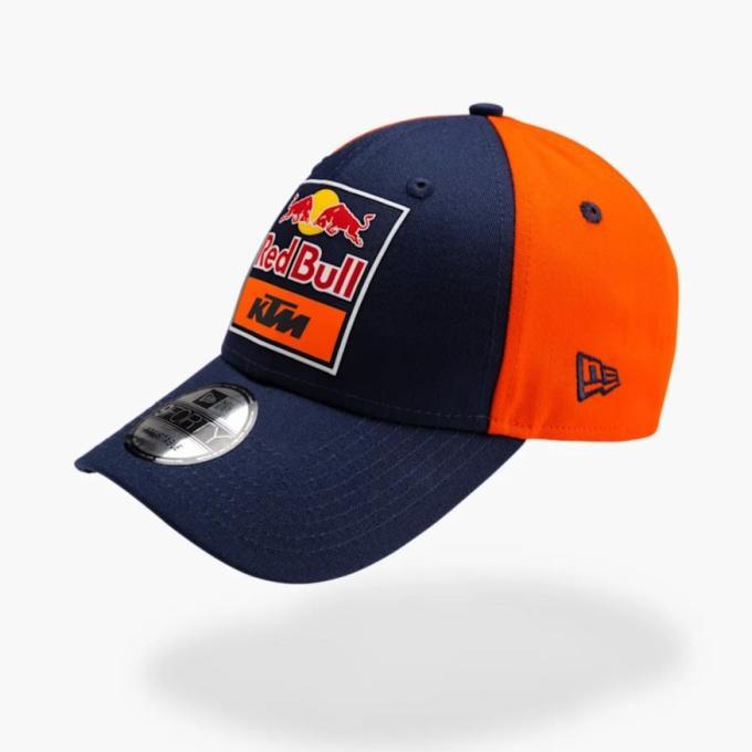 Red Bull KTM MotoGP 2024 New Era Team Curved Cap. Topi Unisex