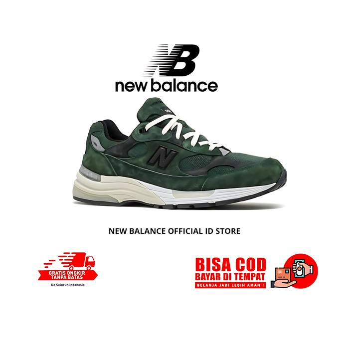 SEPATU NEW BALANCE 992 JJJOUND GREEN MENS
