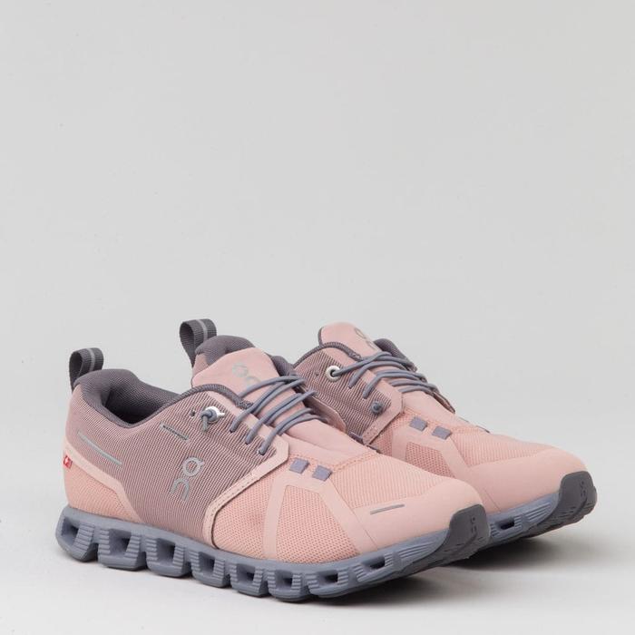 Sepatu On running Cloud 5 Pink/Fossil Original Womens 37-40