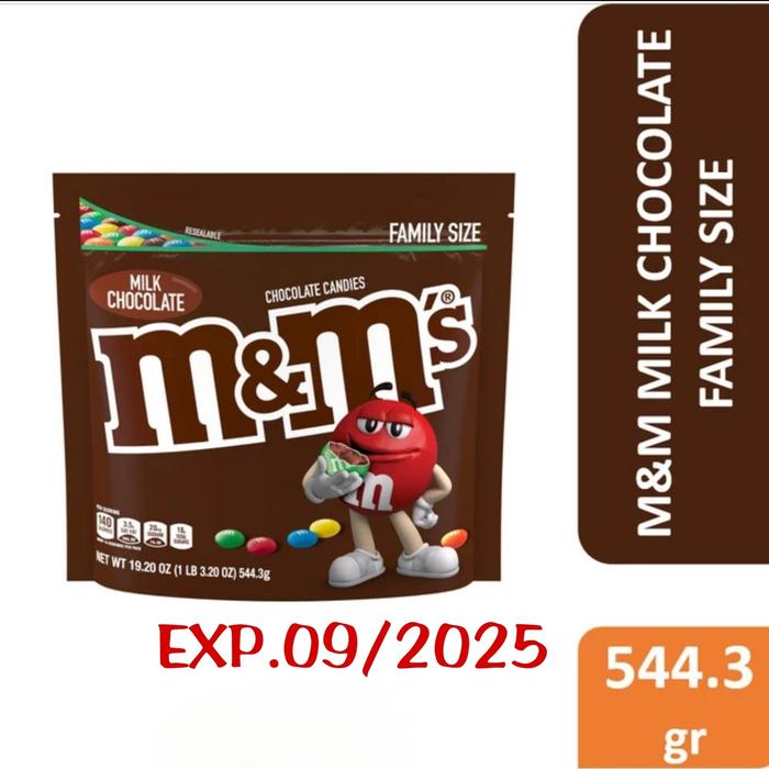 M&M chocolate Family size - Coklat m&m milkchocolate8