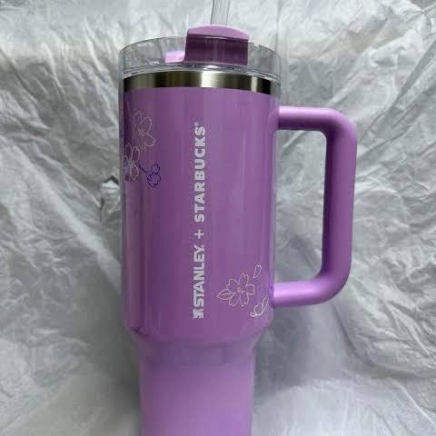 Stanley Starbucks Sakura Purple 40 oz