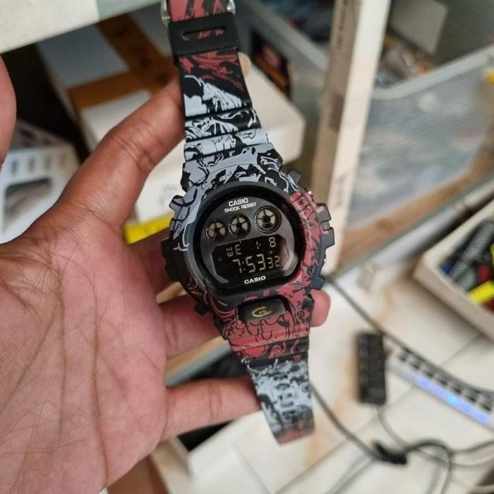 JAM TANGAN ANAK REMAJA G SHOCK GSHOCK DW5600 ONE PIECE ONEPIECE DIGITAL JAM ANAK
