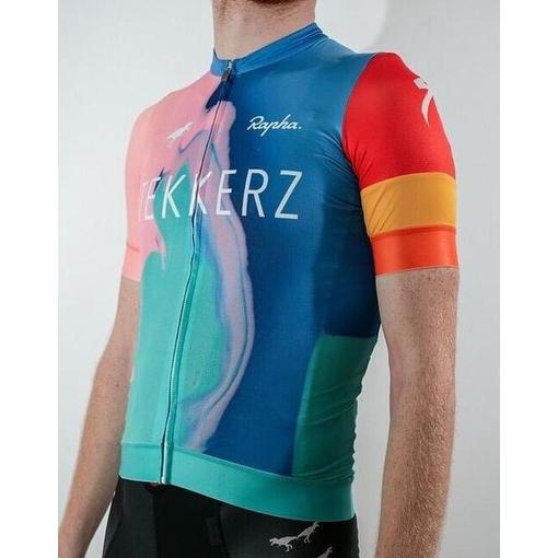 Rapha TEKKERZ Pro Team Training Jersey sepeda pria