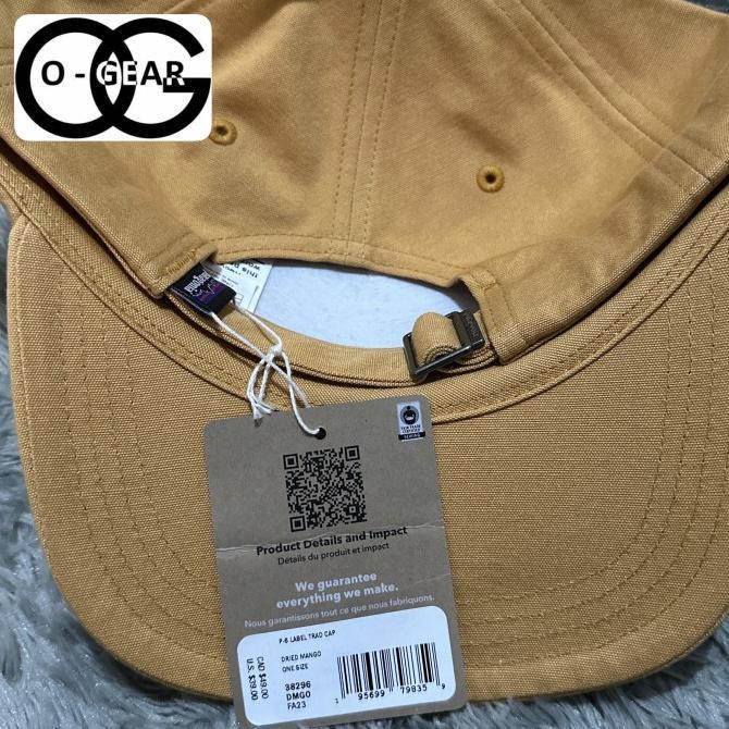 Topi Patagonia P-6 Label Trad Cap Hat Original P6 snapback baseball