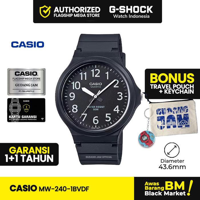 Casio General MW-240-1BVDF MW-240-1B MW-240 MW240 MW 240
