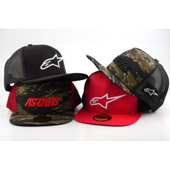 Topi snapback alpinestar original import-hat