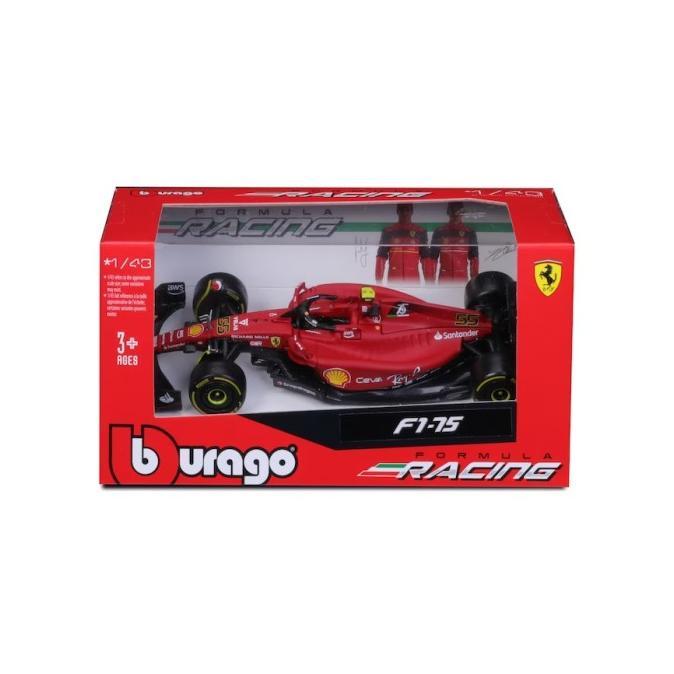 Scuderia Ferrari F1 2022 F1-75 No.55 Carlos Sainz 1:43 Model Diecast