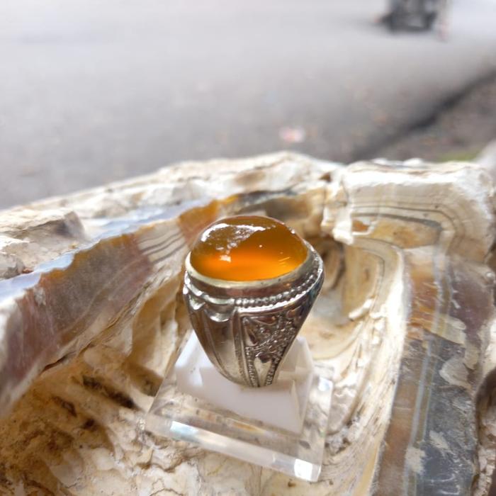 solar chalcedony bengkulu/batu akik/batu cincin kalsedon