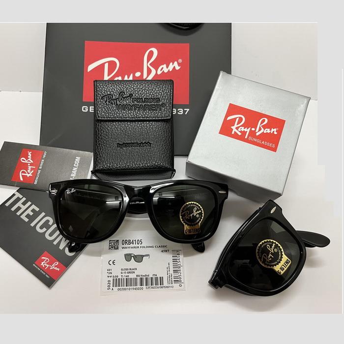 Kacamata rayban rb4105 wayfarer folding classic