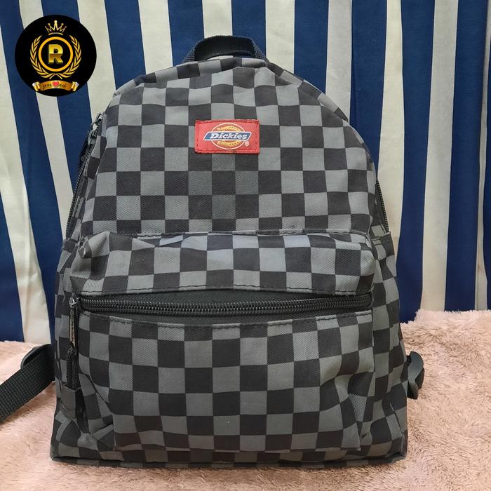 Tas Ransel Dickies Backpack Checkerboard Original