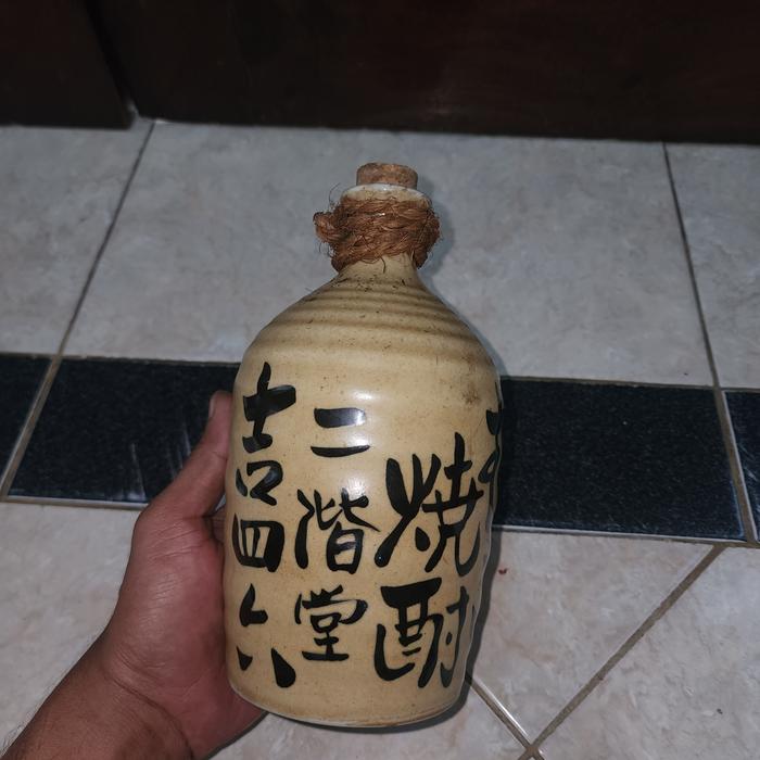 botol jadul keramik topp joss ntik