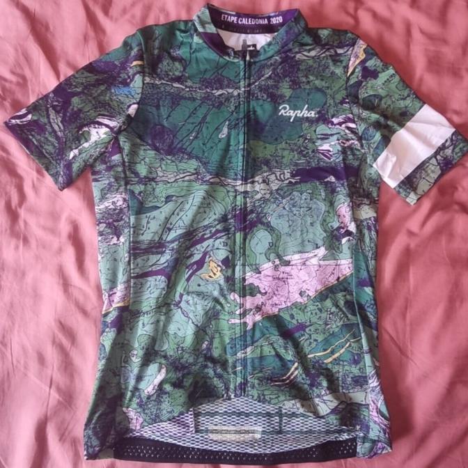 Rapha Etape Caledonia 2020 Jersey sepeda pria