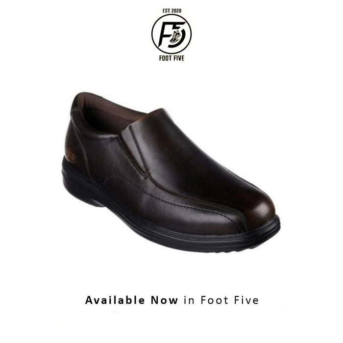 Skechers Arch Fit Ogden Dark Brown Original BNIB