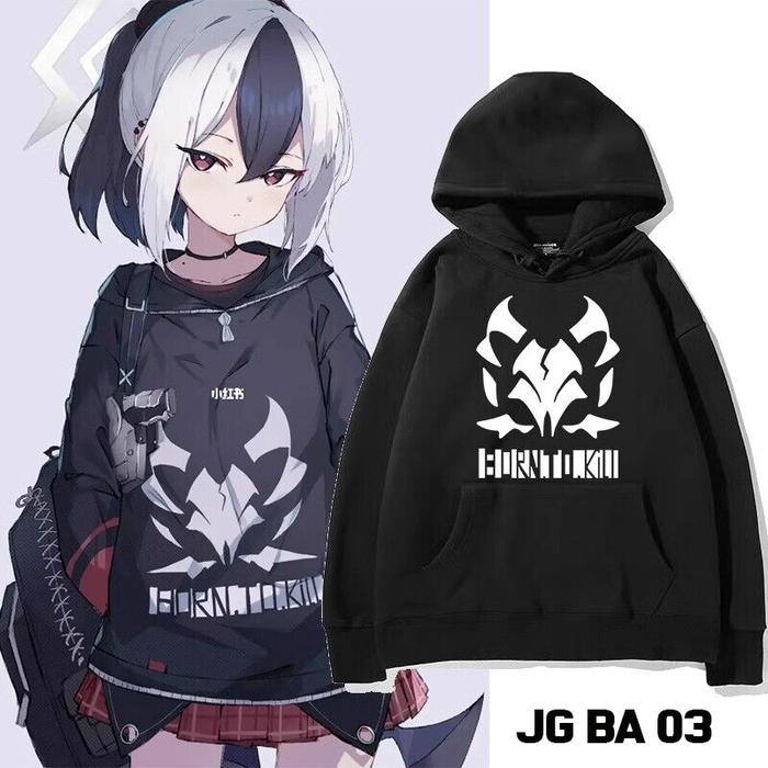 Jaket Hoodie Anime Game Blue Archive Kayoko Jacket Jumper JG BA 03