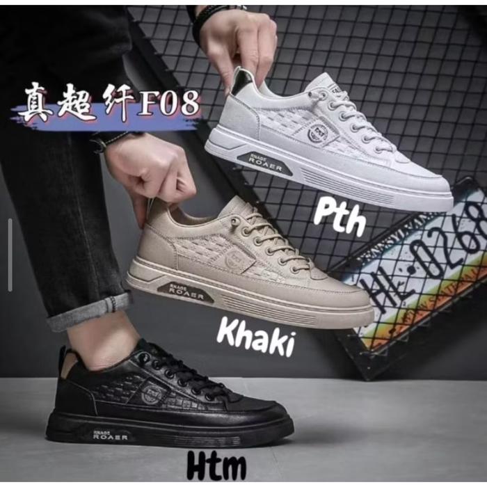 Sepatu fashion pria slip on import van borton shop F08