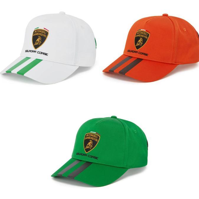 Lamborghini Squadra Corse Travel Cap. Topi Unisex Pria Wanita