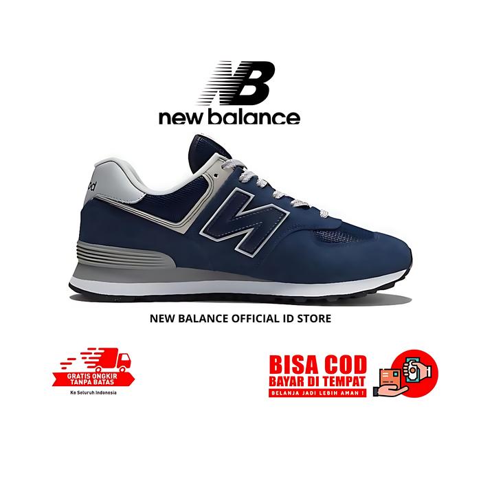 SEPATU NEW BALANCE 574 CLASSIC NAVY UNISEX