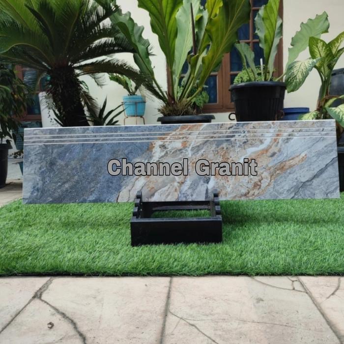Granit Pijakan Tangga 30×90 | 30×100 | 30×120 motip Pasifik Grey