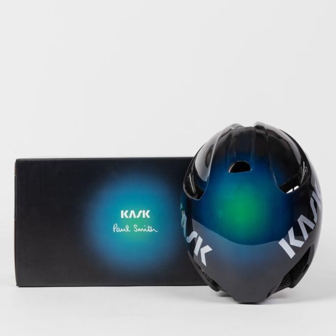Kask + Paul Smith 'Ombre Green' Utopia Cycling Helmet. Helm Sepeda