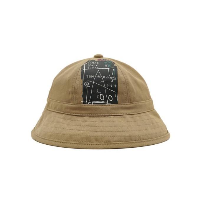 3Second x BASQUIAT Topi Bucket Hat Math Cream 030823