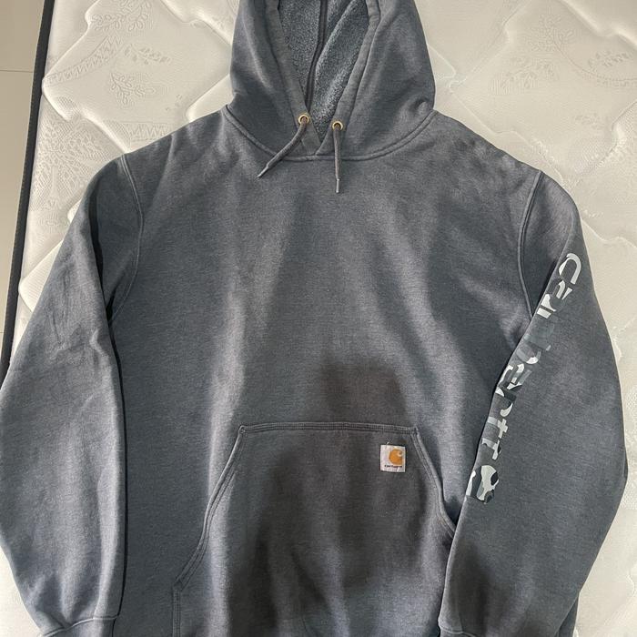 Hoodie Carhartt spellout camo original