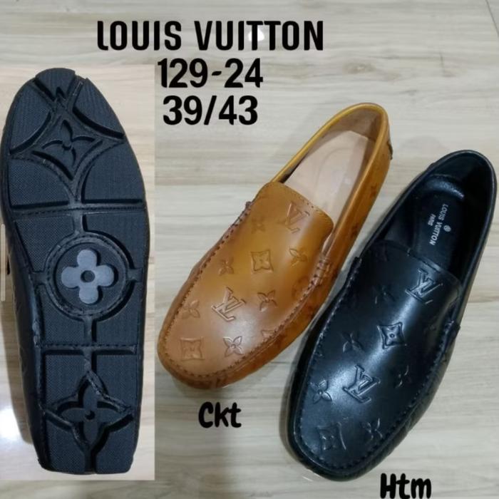 sepatu pansus kulit slip on pria miror import vanbortonshop