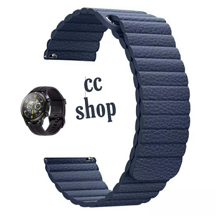 STRAP LEATHER MILANESSE FOR SMARTWATCH REALME WATCH S PRO ~ ACC TALI JAM