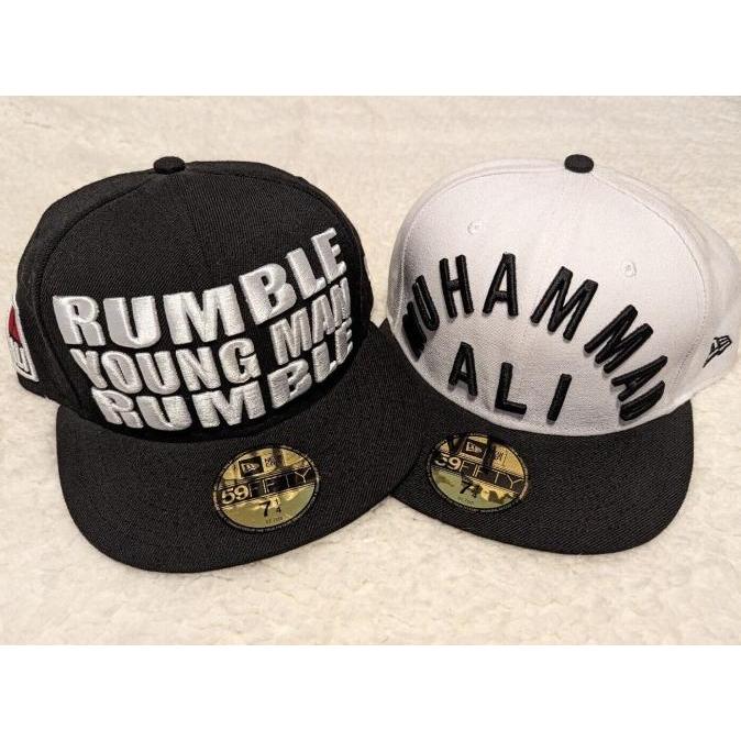 Muhammad Ali RARE 59Fifty New Era - Size 7 1/4 (2 hats) Topi Unisex