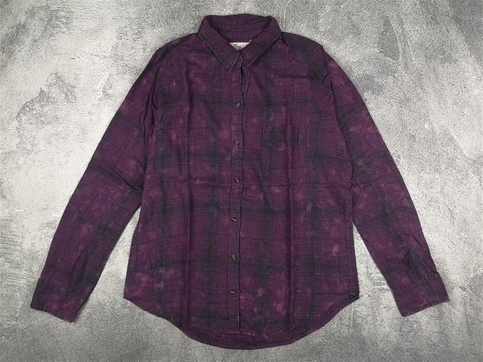 Kemeja Panjang HOLLISTER Flannel