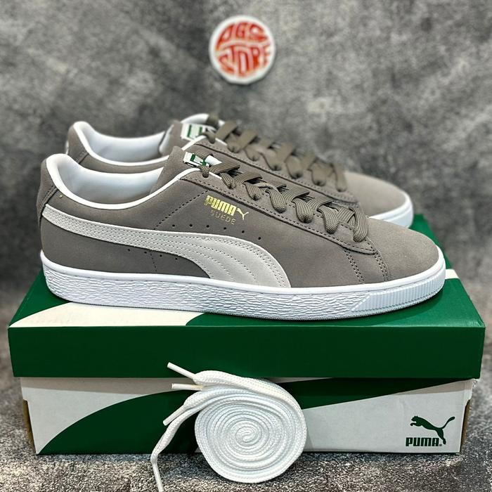Puma Suede Classic XXI Steel Gray Men's Shoes Original 374915-07