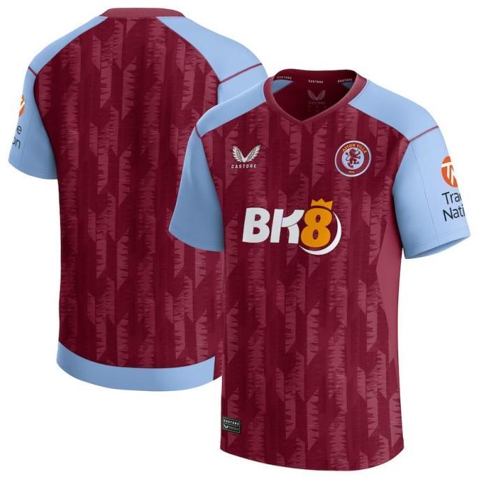 ORIGINAL ASTON VILLA FC 2023-24 HOME SHIRT JERSEY bola pria